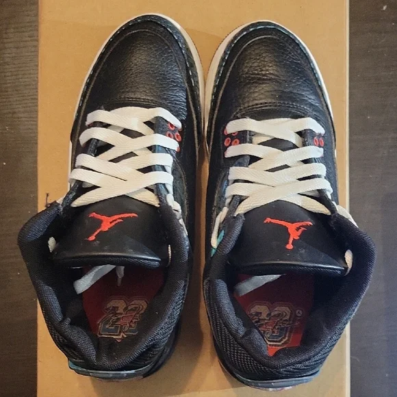 Jordan 3 Retro SE Rare Moto (GS) Boys 5Y Girls 6.5 EUC - Picture 6 of 10